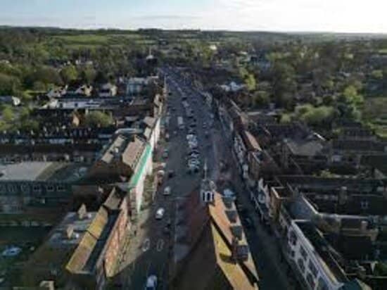 Peaceful Church Grounds