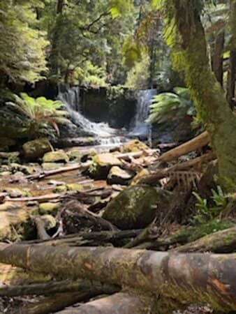 Cascading Horseshoe Shape