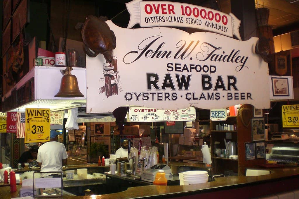 Freshly Shucked Oysters