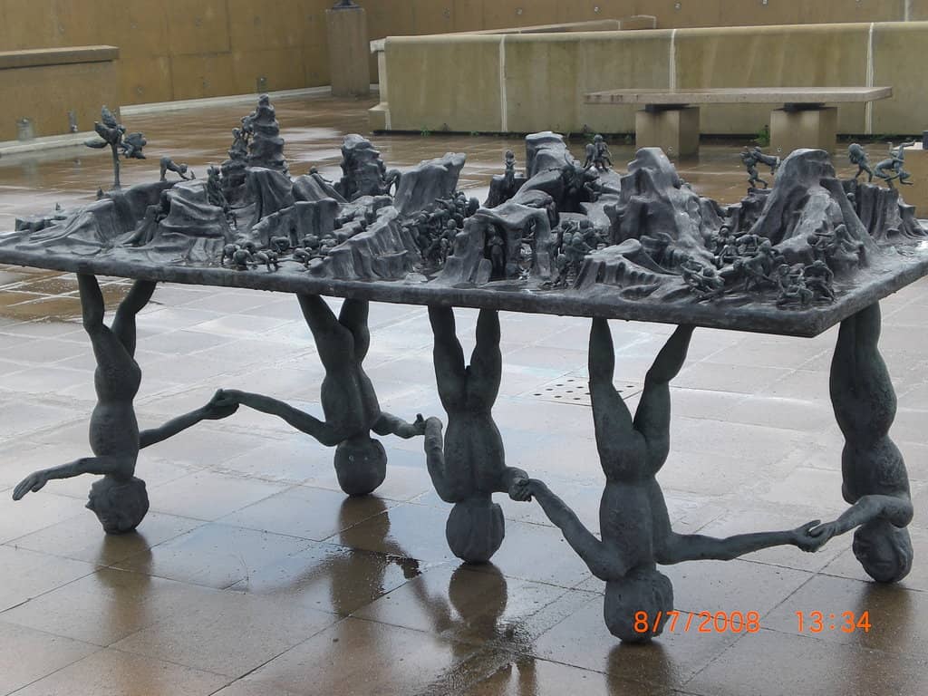 Rotating Modern Sculpture Exhibitions