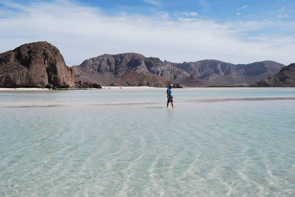 Playa Balandra's Shallow Waters