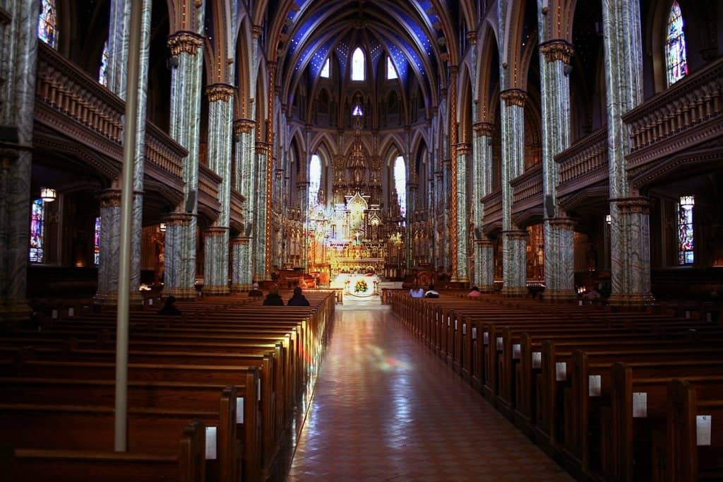 Vaulted Blue Ceilings