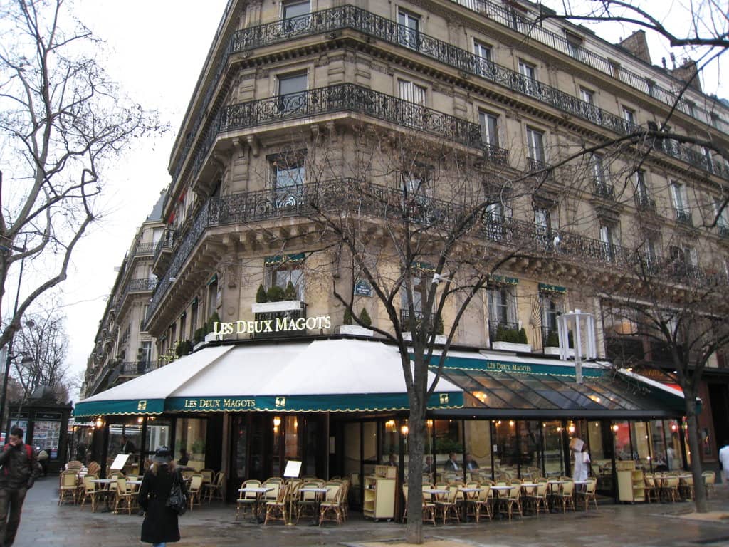 Historic Cafés: Les Deux Magots & Café de Flore