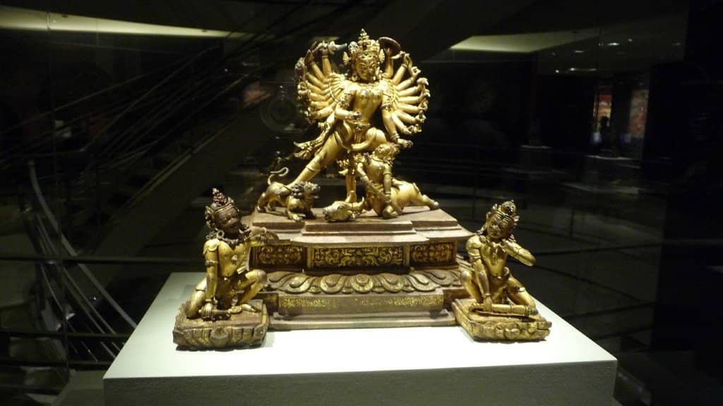 Tibetan Buddhist Shrine Room