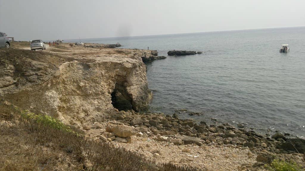 Crescent-Shaped Sandy Shore