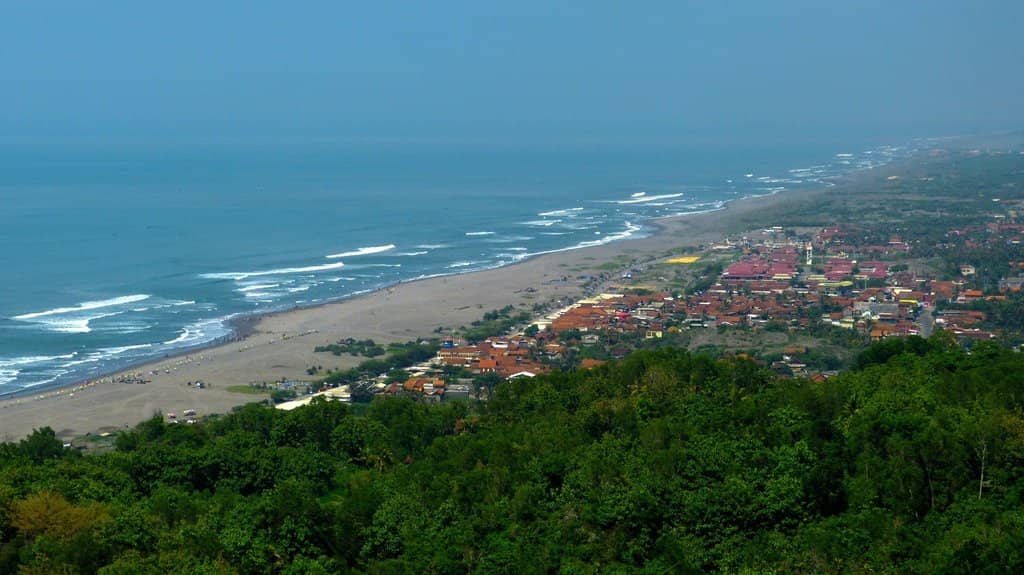 Unique Black Sand Shoreline