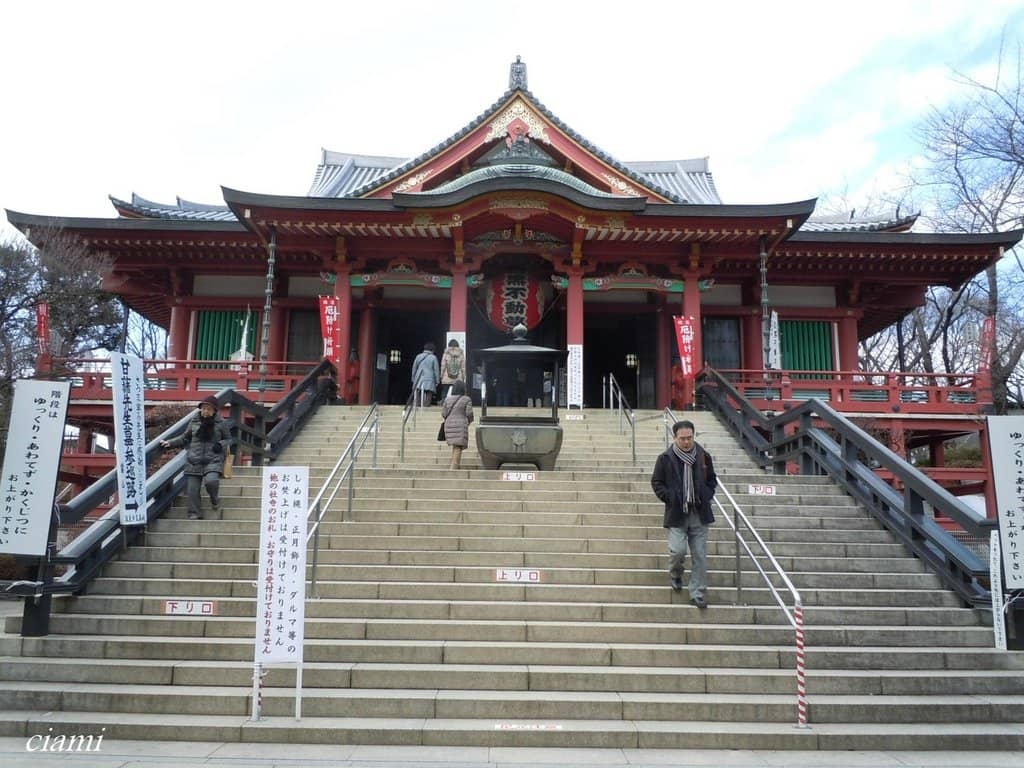 Serene Temple Grounds