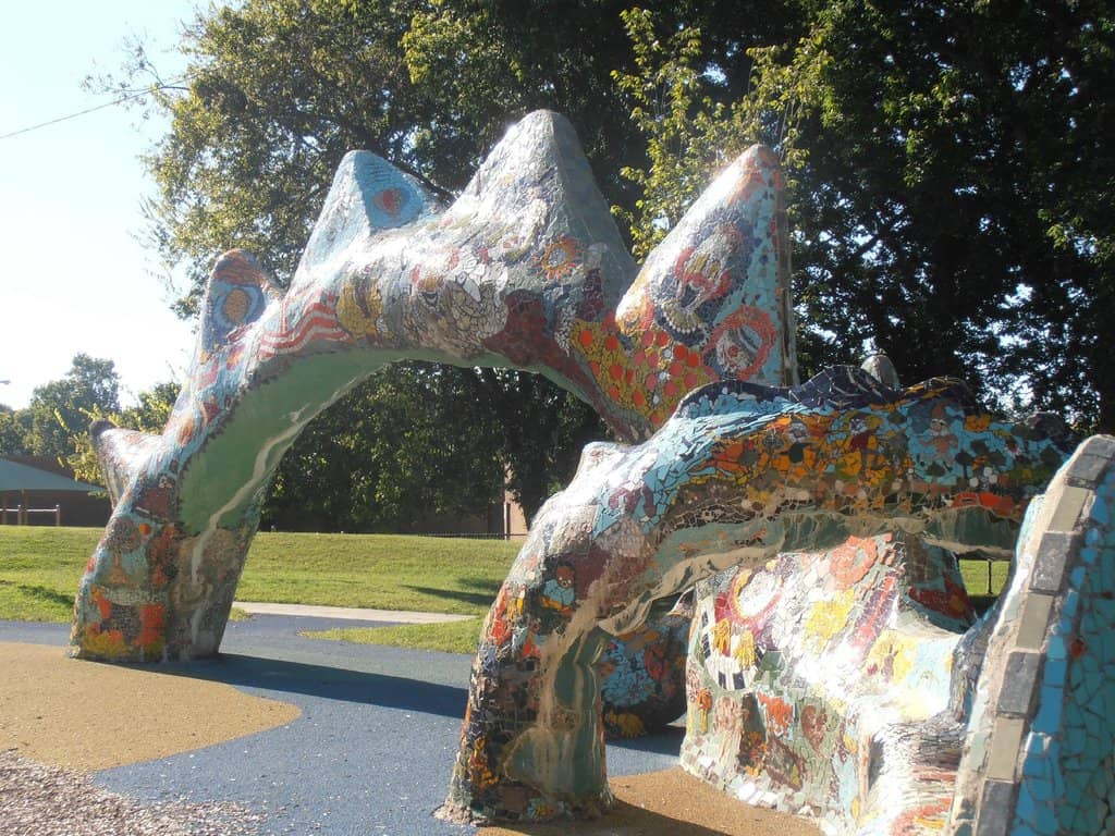 The Iconic Mosaic Dragon