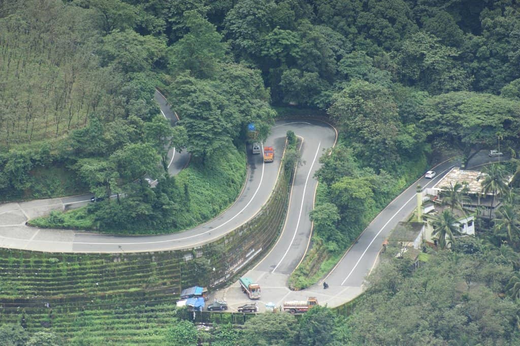Thamarassery Churam Hairpin Bends