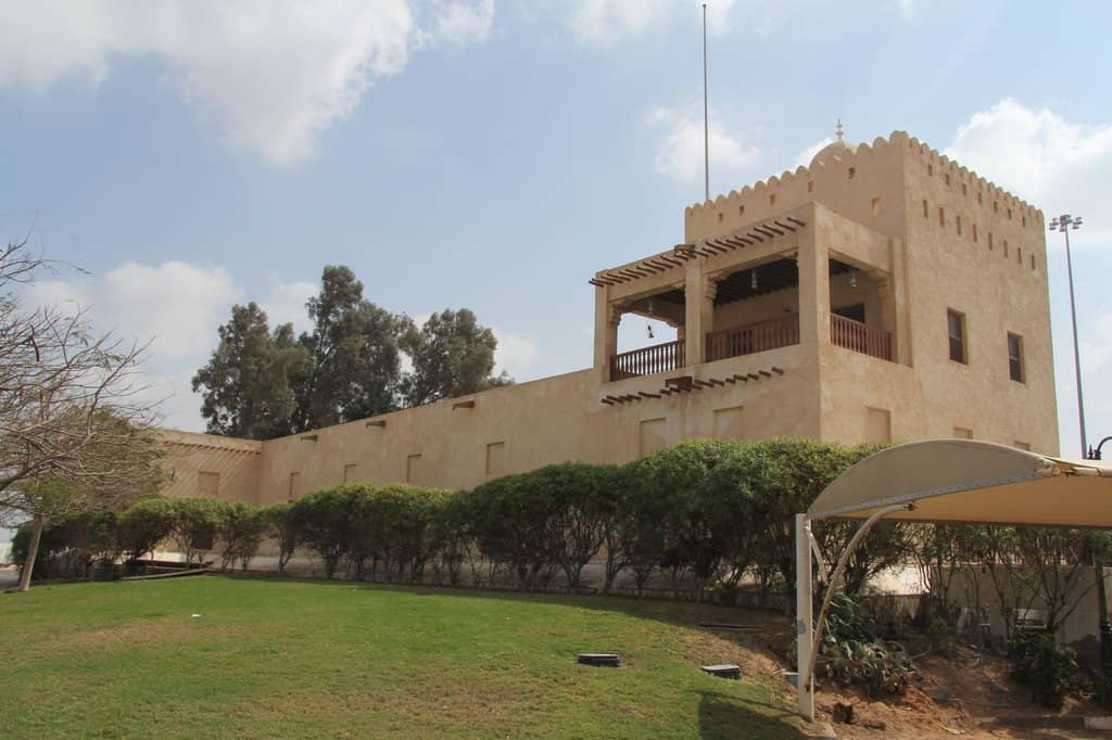 Historic Al Maqta Fort Exterior