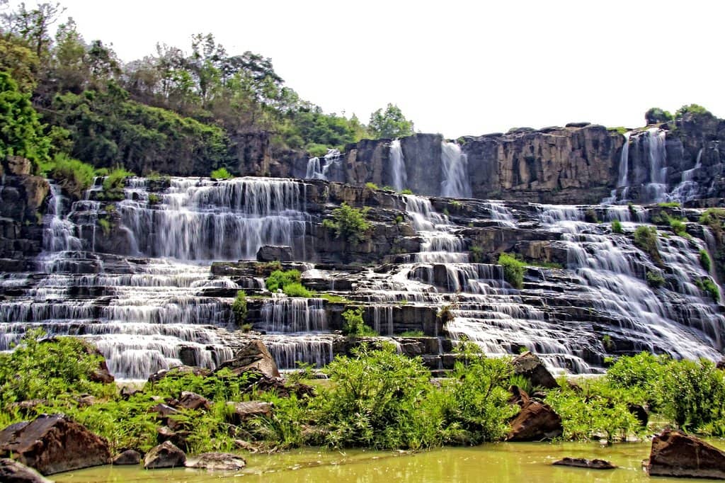 The Majestic Multi-Tiered Falls