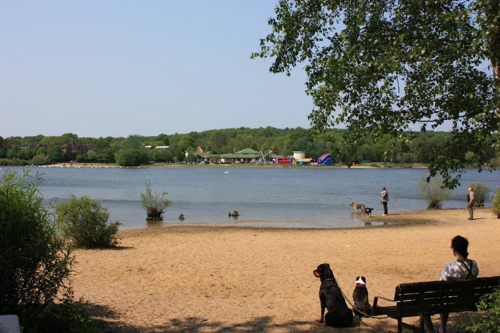 Ruislip Lido Beach
