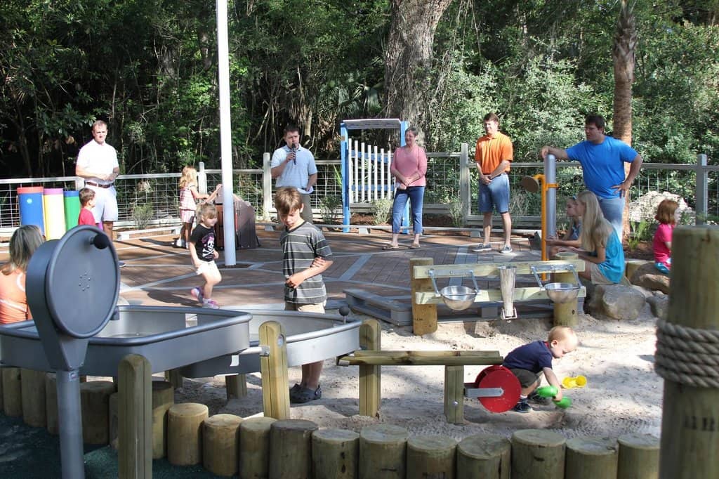 Water and Sand Play Area