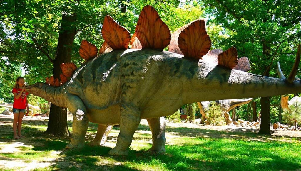 Walking Stegosaurus