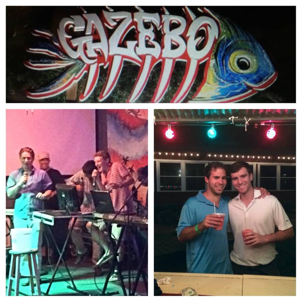 Vibrant Gazebo with Live Music