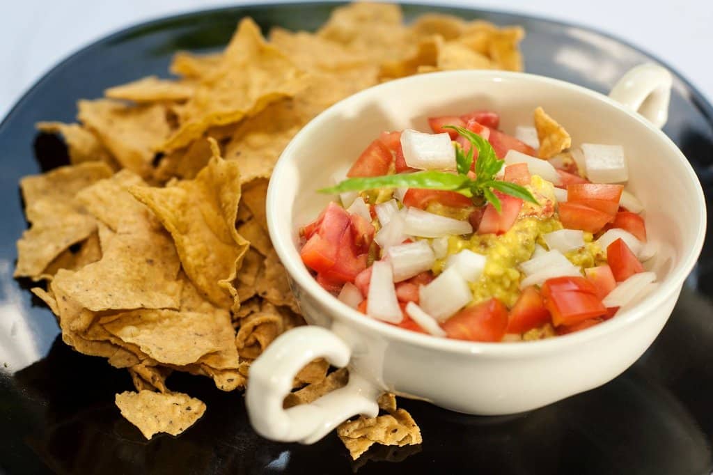 Corn Chips & Guacamole