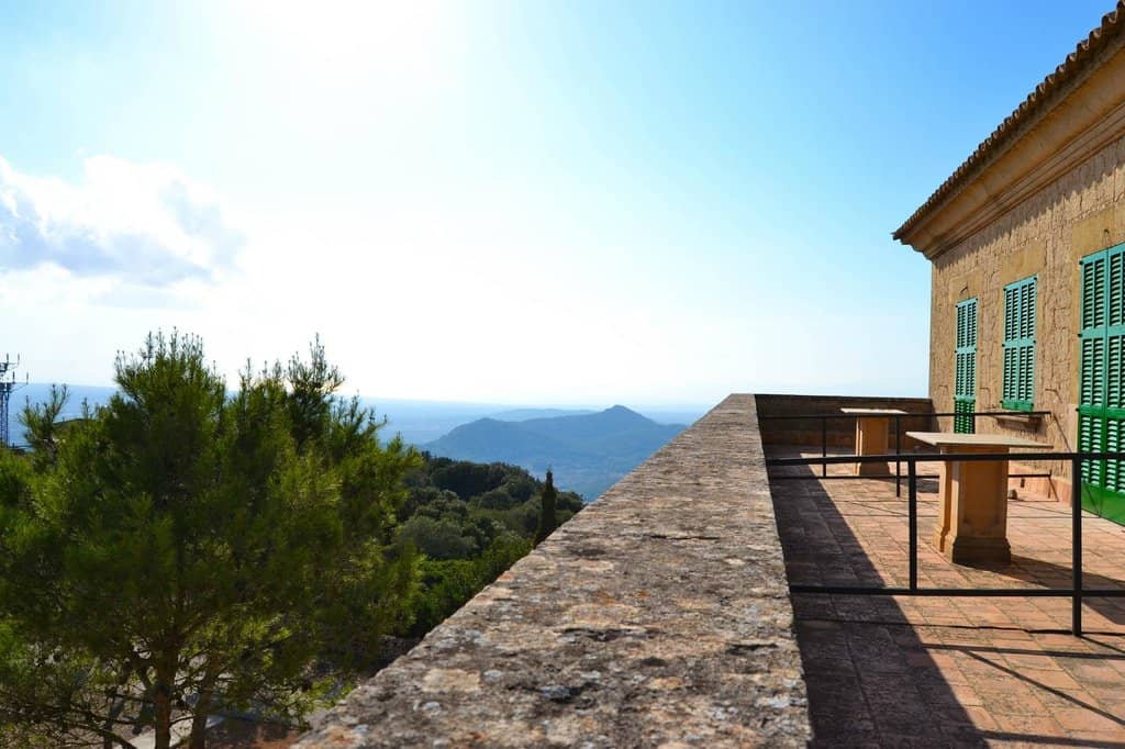 Mountaintop Monastery Setting