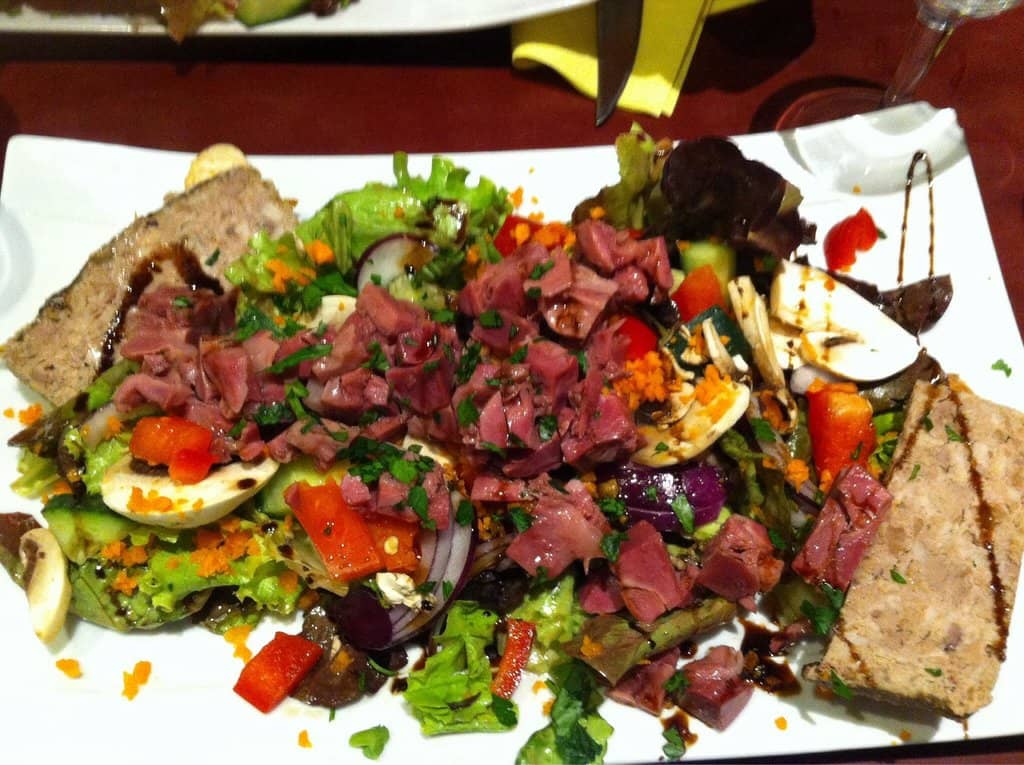 Salade de Gésiers et Terrine