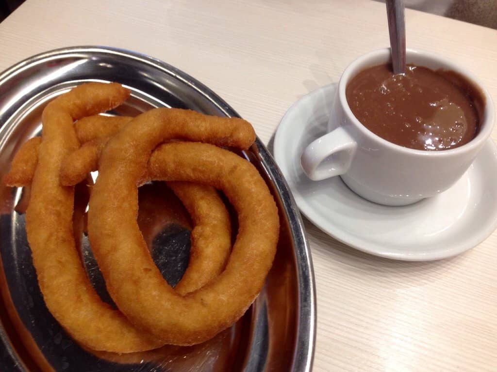 Delicious Churros with Sauces