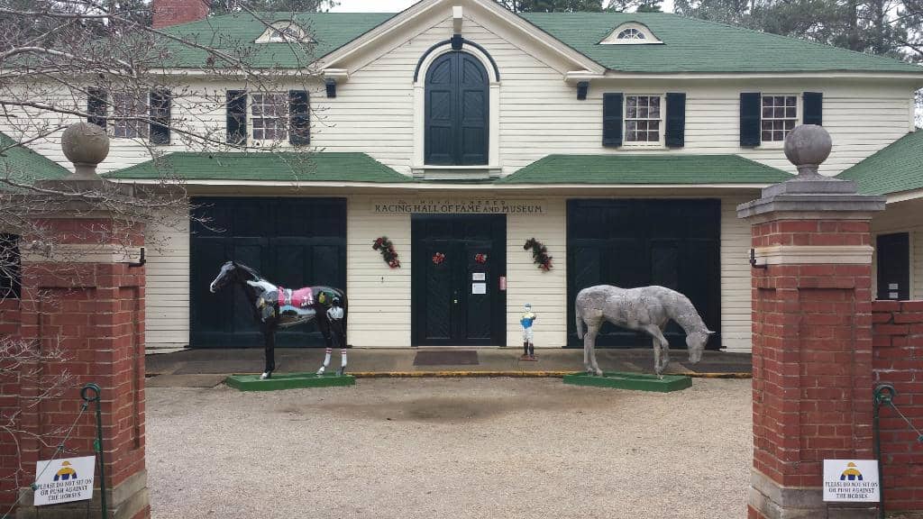 Painted Horse Statues