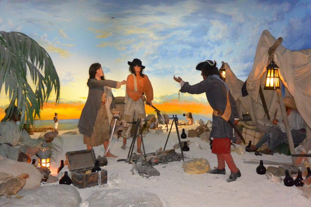 Stocks and Pillory Display