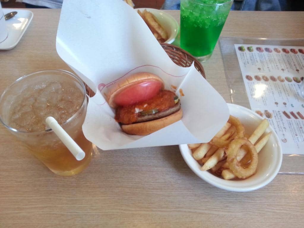 The Unique Green Burger