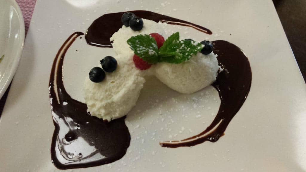 Complimentary Shrimp Skewer