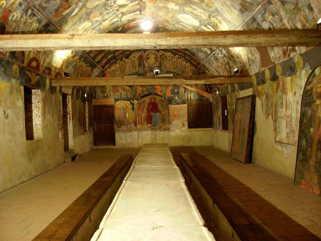 Peaceful Monastery Grounds