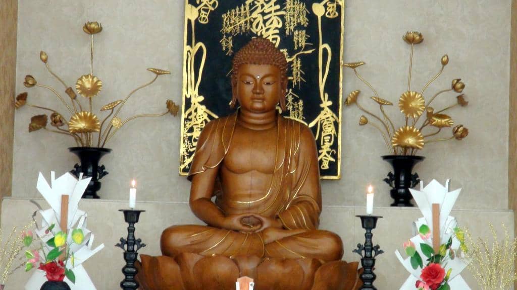 Sandalwood Buddha Statue