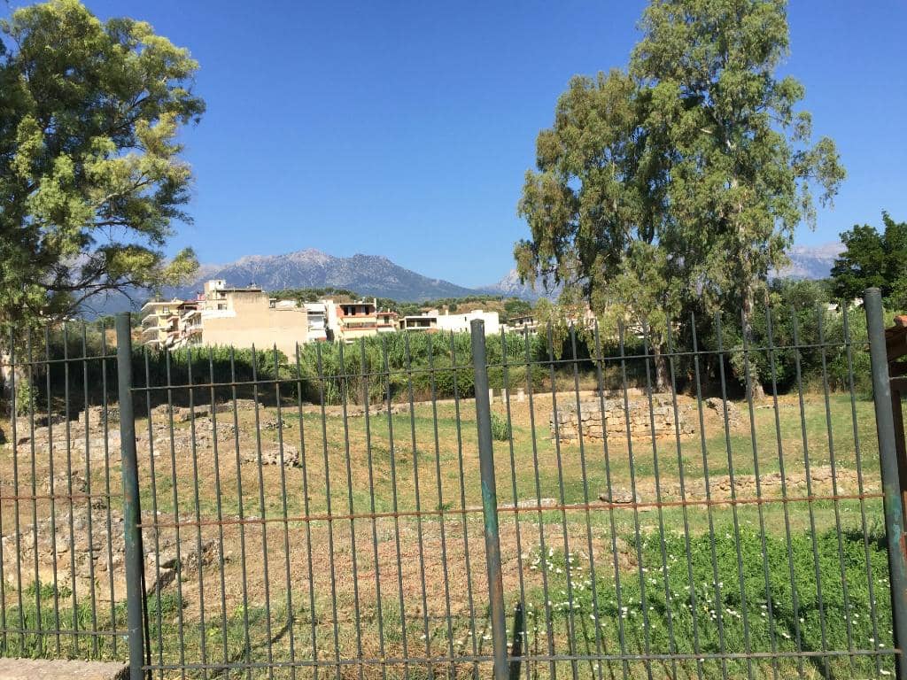 Pillars with Ancient Writing