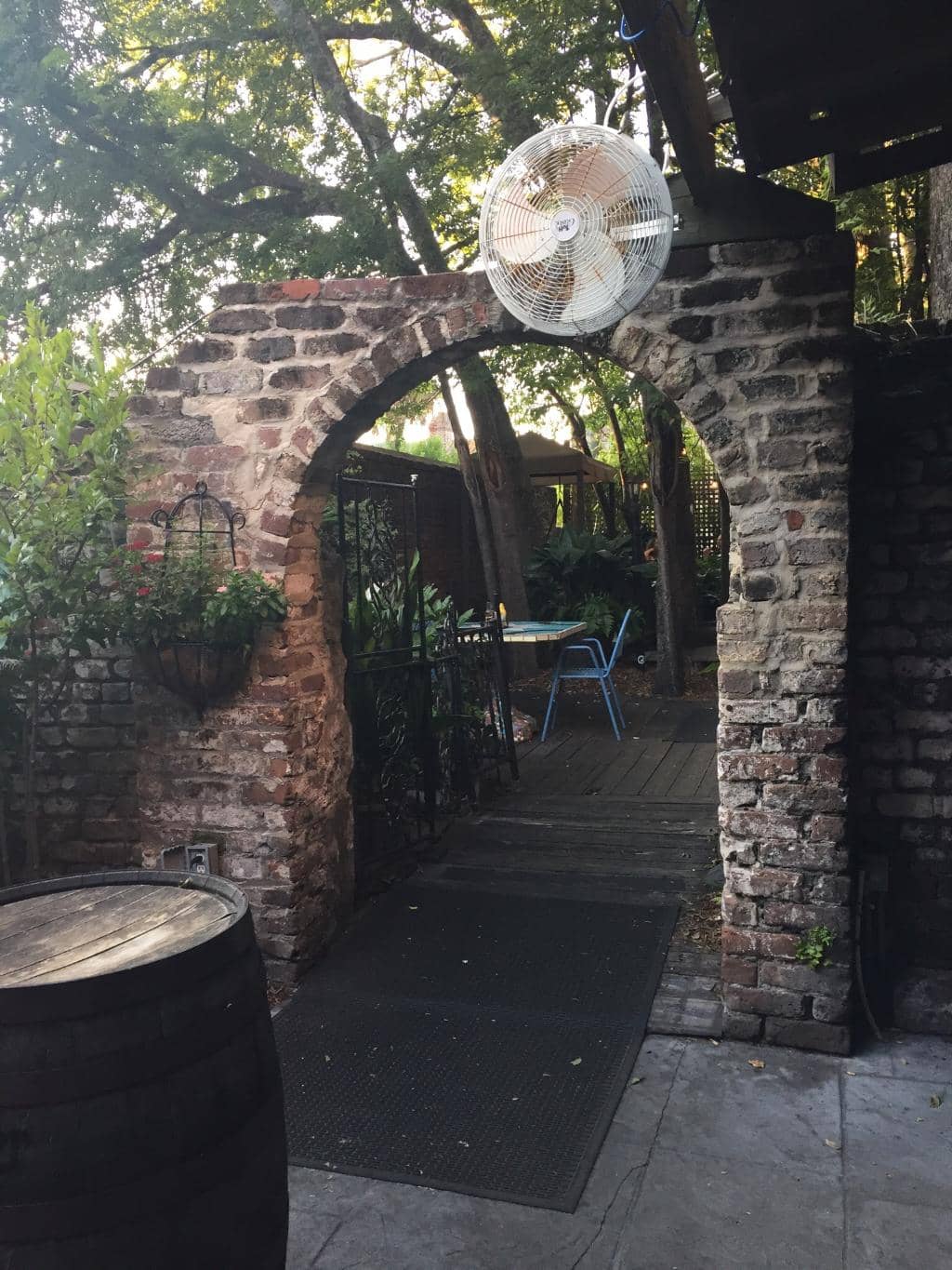 Lively Courtyard Ambiance