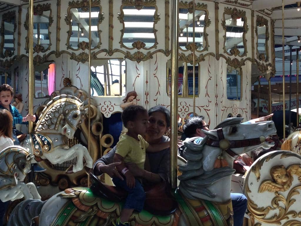 Nostalgic Mall Atmosphere