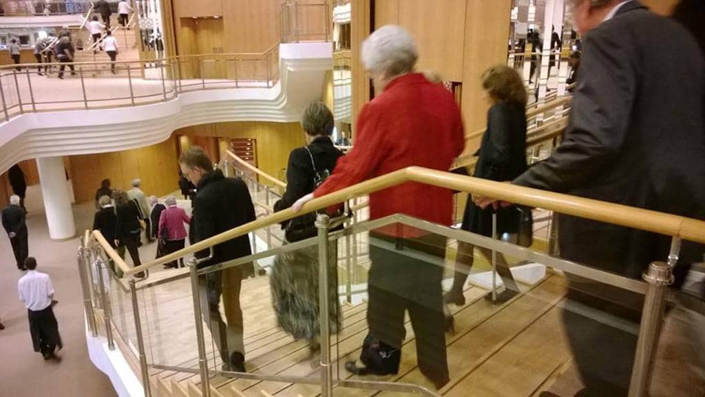 The Amphitheater-Style Hall