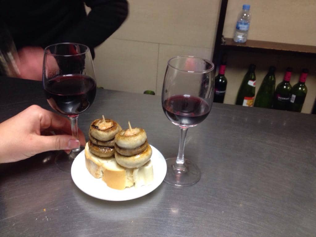 Lively Tapas Bar Atmosphere