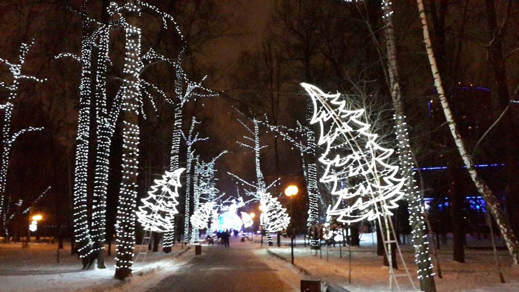 Summer Flower Beds & Winter Garlands