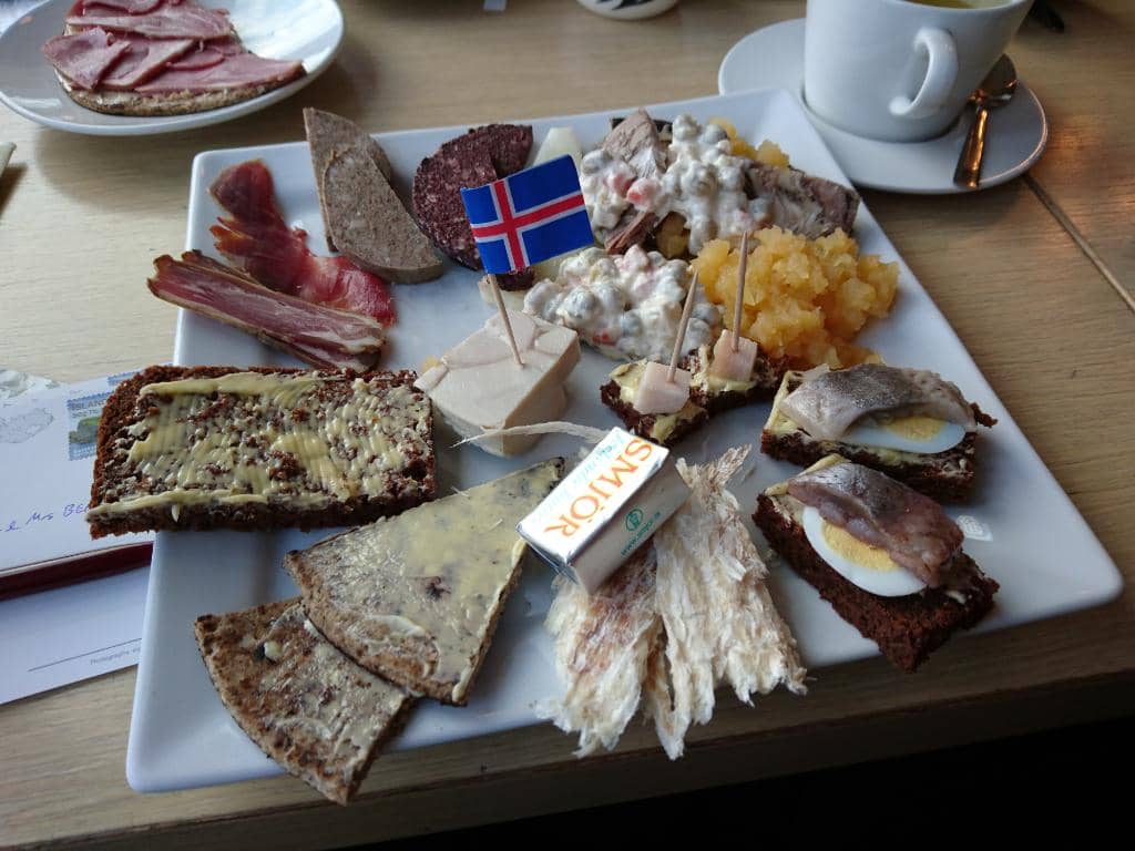 Smoked Trout on Rye Bread