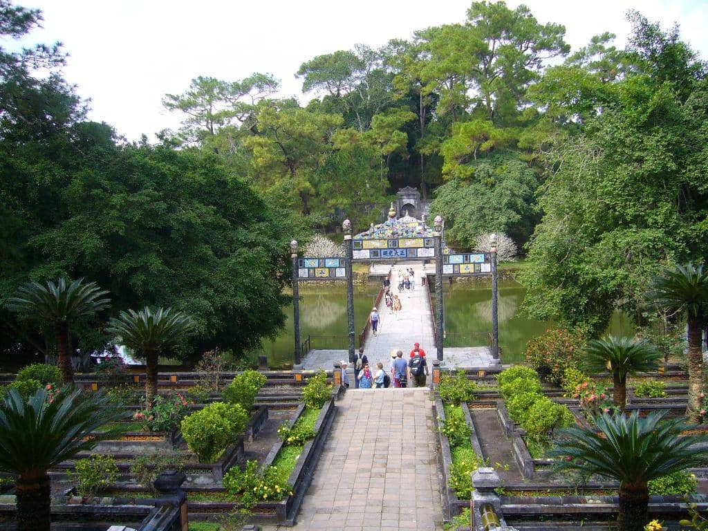 The Serene Lakes and Bridges