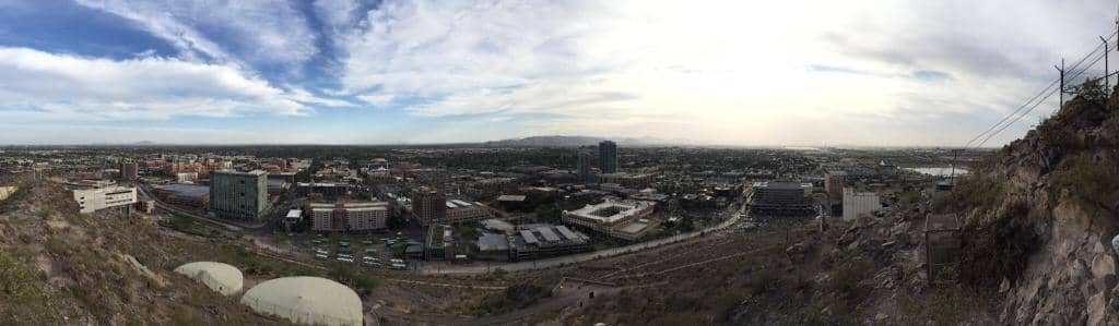 The Iconic 'A' on the Mountain