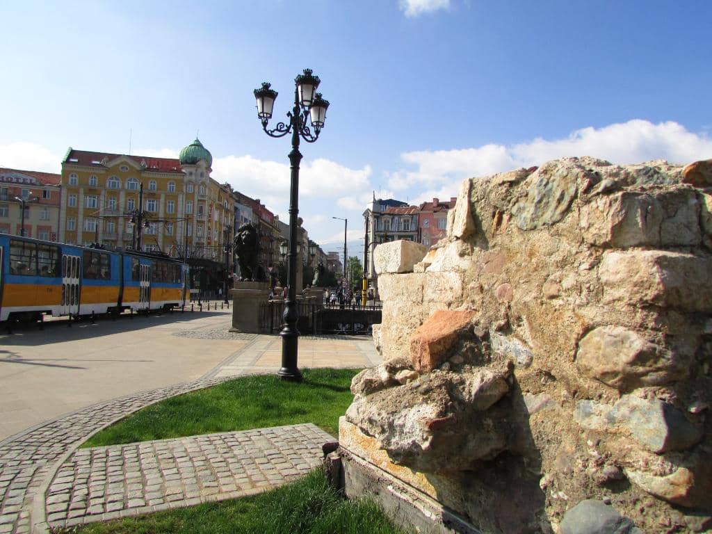 The Four Lion Statues