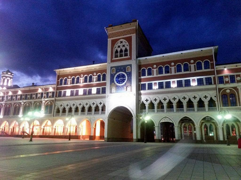 Street Clock with Donkey