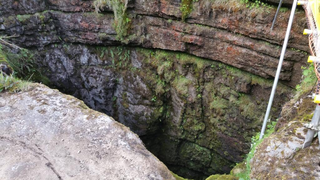 Underground Waterfall
