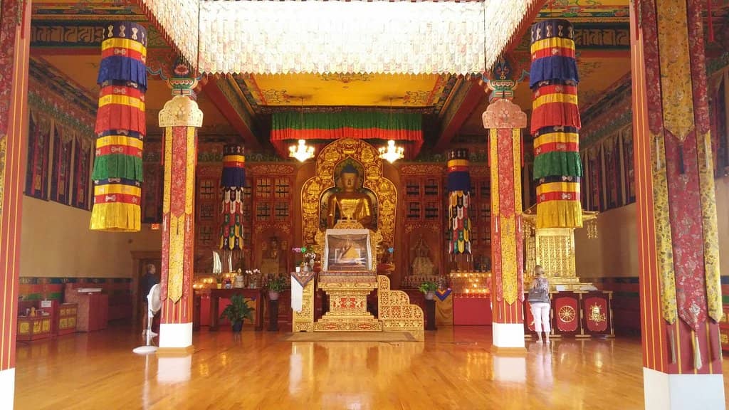 Rotating Prayer Wheels