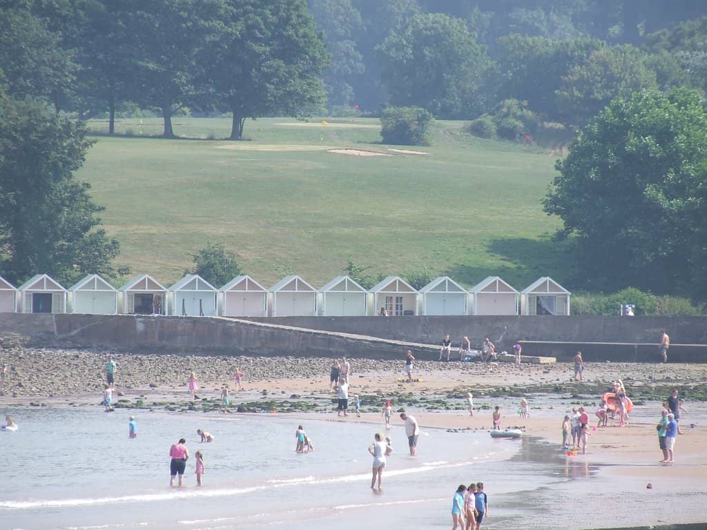 Colorful Beach Huts