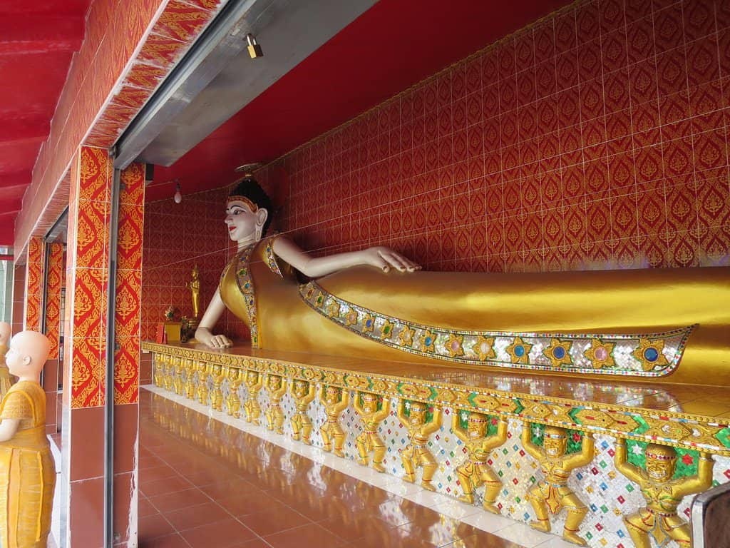 Gilded Giant Statues