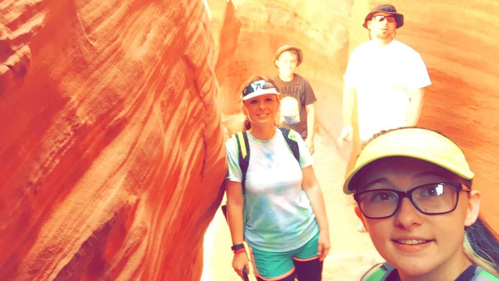 Confluence with Buckskin Gulch