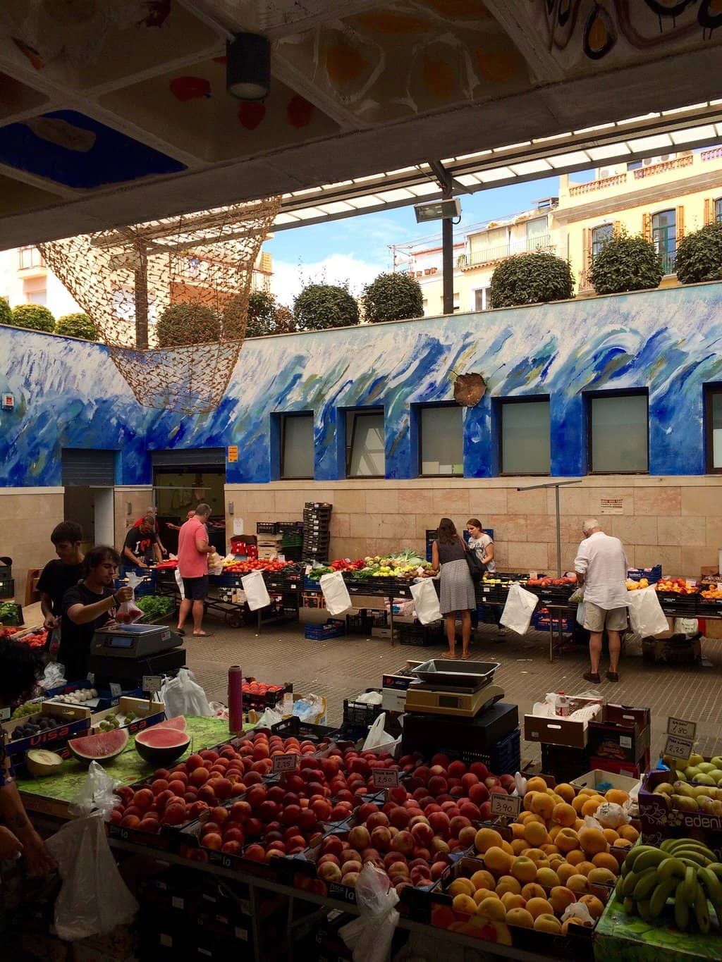 Vibrant Produce Stands