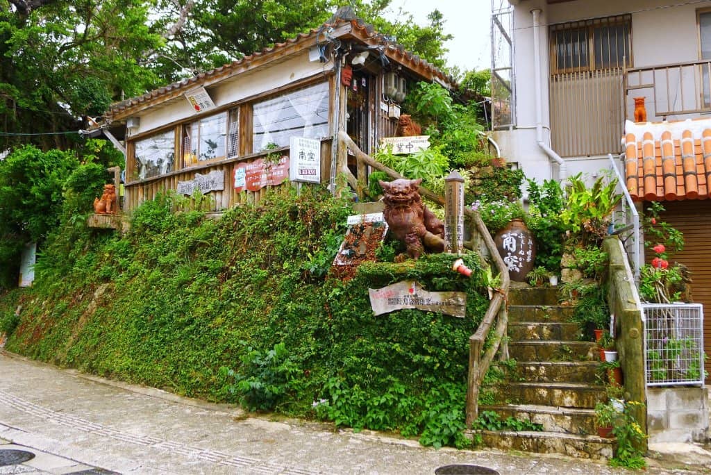 Ryukyu Limestone Paved Street