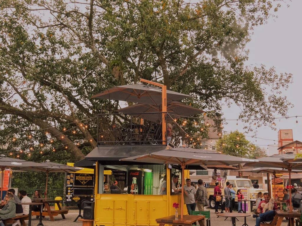 Relaxed Park Atmosphere