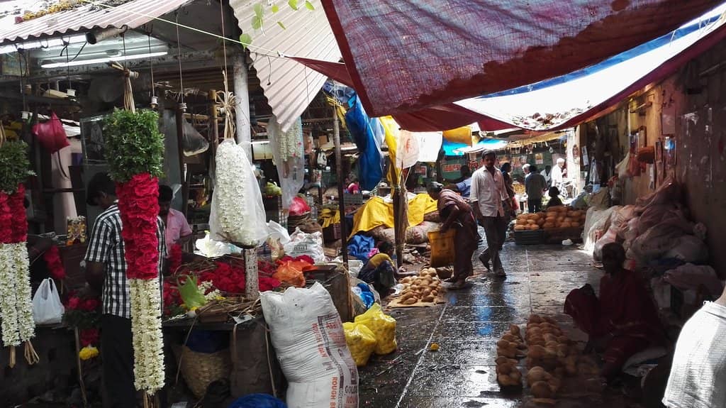 Vibrant Flower Stalls