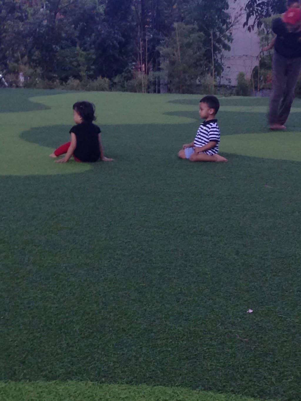 Synthetic Grass Lounging